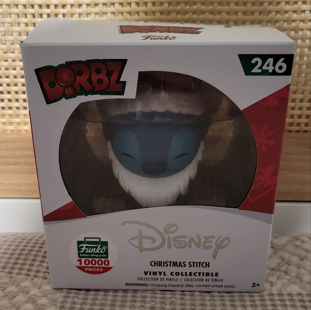 Disney Dorbz Christmas Stitch Funko Vinyl Collectible